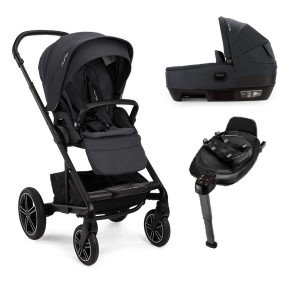 Nuna - Duo Mixx Next con navicella Cari e base isofix rotante