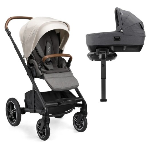 Nuna - Duo Mixx Next con navicella Cari e base isofix rotante