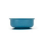 Soina - Ciotola con ventosa e coperchio Orso - 100% Silicone Alimentare