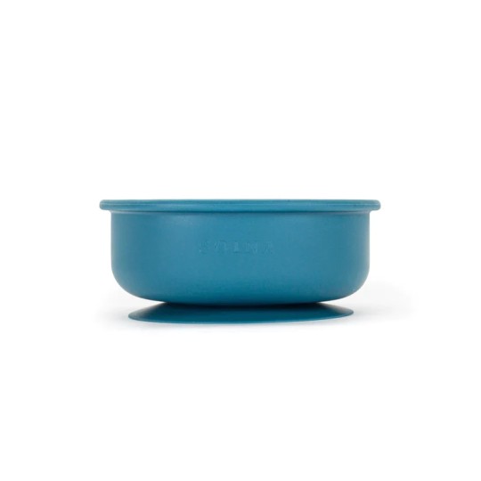 Soina - Ciotola con ventosa e coperchio Orso - 100% Silicone Alimentare