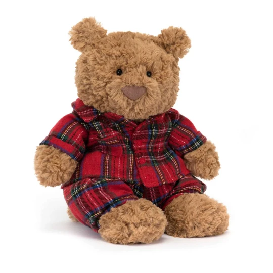 Jellycat - Peluche morbido Bartolomeo in Pigiama