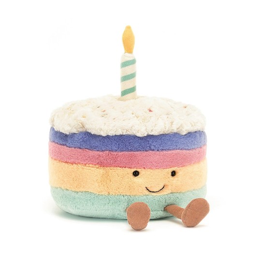 Jellycat - Peluche morbido Torta di compleanno