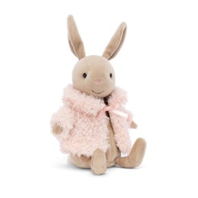 Jellycat - Peluche morbido Bunny con cappotto