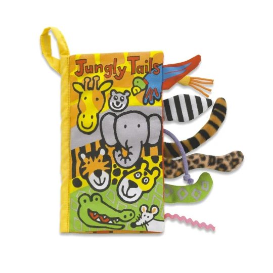 Jellycat - Libro morbido da passeggino - Colore: Jungly