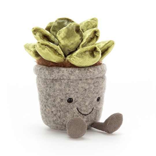 Jellycat - Peluche morbido vaso di Giada