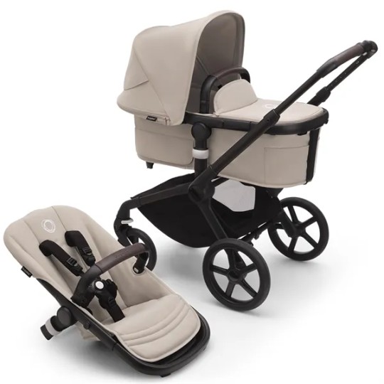 Bugaboo - Fox5 Completo - Il passeggino adatto a tutti i tipi di terreno - Colori Bugaboo: Desert Taupe