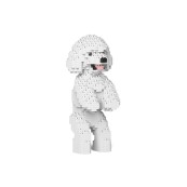 Jecka - Puzzle 3D Barboncino bianco in piedi