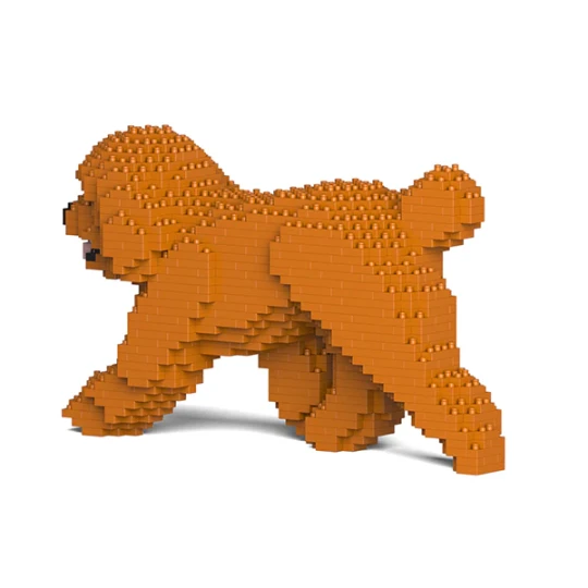 Jecka - Puzzle 3D Barboncino marrone