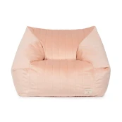 Nobodinoz - Pouf Chelsea Velvet - 72x75x42 cm - Eco-Velluto - Colori Nobodinoz: Bloom Pink