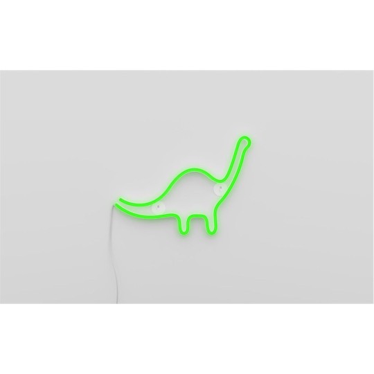 Ginga - Neon con luce a LED - Facile da appendere - Versioni Ginga: Dino