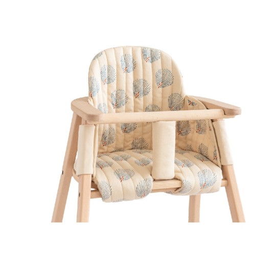 Nobodinoz - Cuscino per seggiolone Growing Green - Colori Nobodinoz: Blue Gatsby Cream