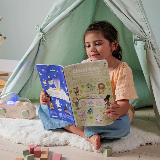 Cloud B - Cloud Box racconta storie con proiettore