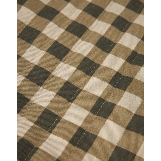 Nobodinoz - Trousse da viaggio impermeabile - 26x15x10 cm - Colori Nobodinoz: Green Checks