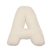 Betty's Home - Cuscino decorativo Alfabeto - Lettera A - Colore: Teddy Cream