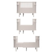 Sebra - Lettino evolutivo Baby e Junior- Juno - Dal 1942 - Varianti Sebra: Birchbark Beige