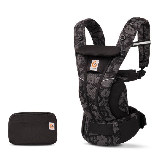 Ergobaby - Marsupio Omni 2.0 Breeze - Colori Ergobaby: Onyx Blooms