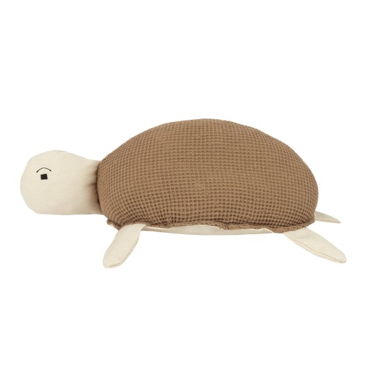 Nobodinoz - Cuscino morbido in cotone - Tartaruga