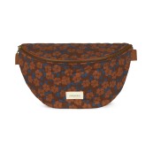 Nobodinoz - Marsupio Paris-Tokyo 31x20x10cm - Cotone Bio - Colori Nobodinoz: Maroon Poppies