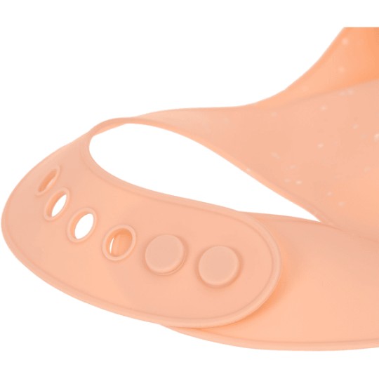 Lassig - Bavaglino in silicone - 2 pezzi - Colore: Rosa