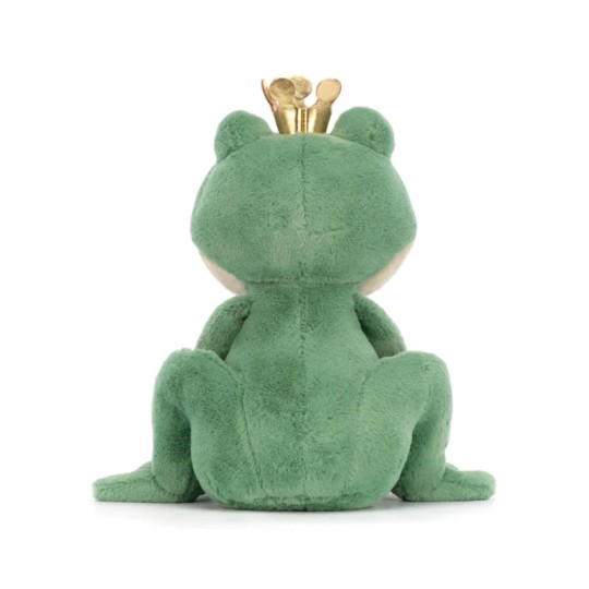 Jellycat - Peluche morbido Fabian il principe ranocchio