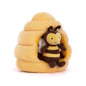 Jellycat - Peluche morbido Casa del miele e l'ape