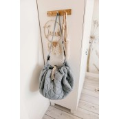 Play&Go - Sacco portagiochi e tappeto Organic - Play&Go: Dusty Blue