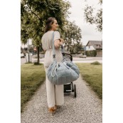 Play&Go - Sacco portagiochi e tappeto Organic - Play&Go: Dusty Blue