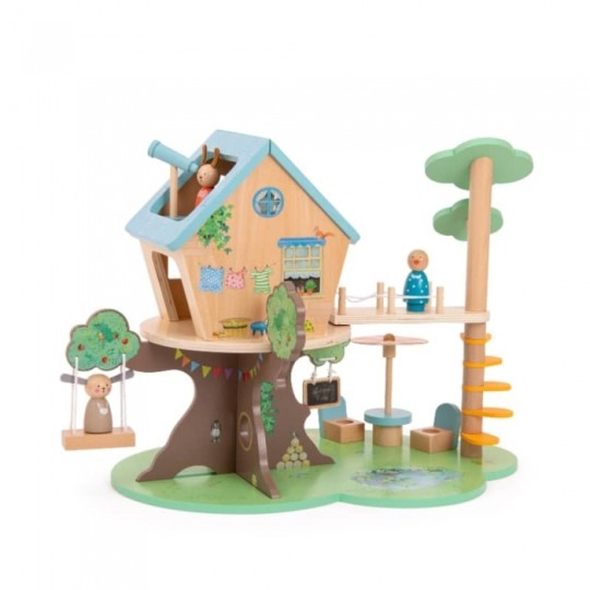 Moulin Roty - Casa sull'albero con mobili in legno - Legno FSC® - Dai 3 anni