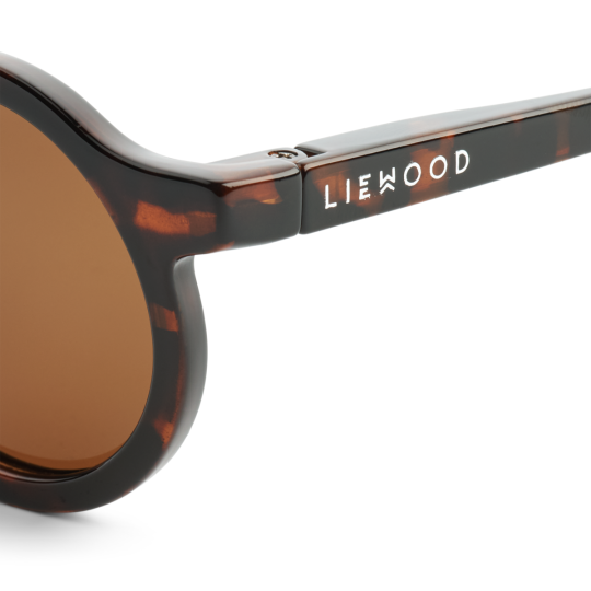 Liewood - Occhiali da sole Darla 0-3anni - Categoria 3 con vetro protetto UV400 - Colore Liewood: Dark Tortoise