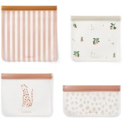 Liewood - Buste ermetiche da viaggio Clive - 4 pezzi - Colore Liewood: Tuscany Rose