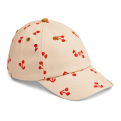 Liewood - Cappellino da baseball Danny 49 (9-12 mesi) - 100% Cotone organico - Colore Liewood: Cherries/Apple Blossom