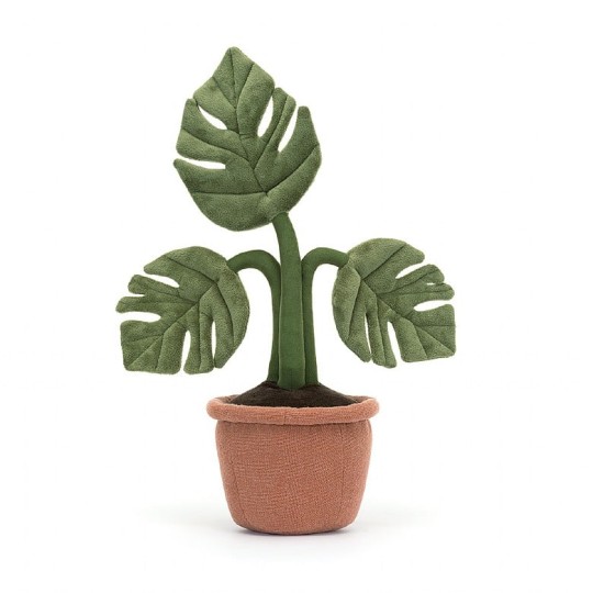 Jellycat - Peluche morbido Pianta Monstera