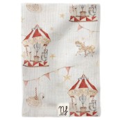 Nannafrufrù - Mussola 90x65cm - 100% Bamboo - Colore Nannafrufrù: Circus