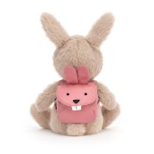 Jellycat - Peluche morbido Coniglio con zaino