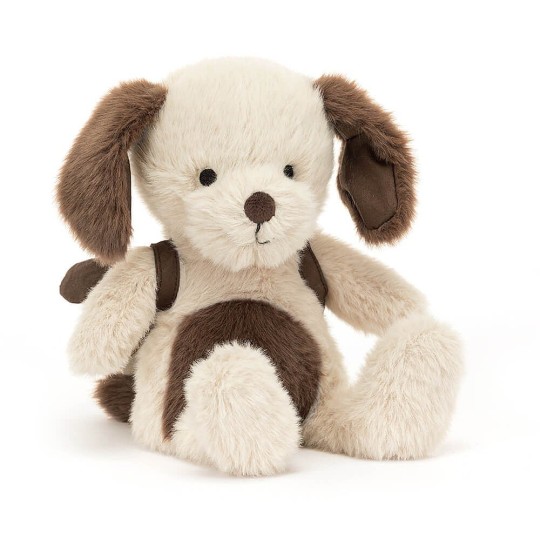 Jellycat - Peluche morbido Cane con zaino