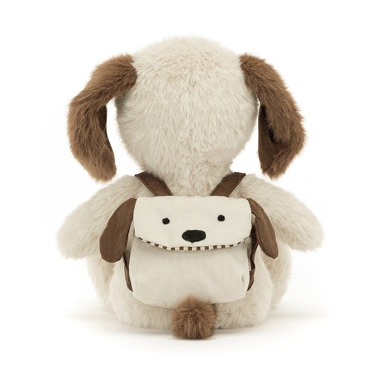 Jellycat - Peluche morbido Cane con zaino