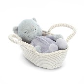 Jellycat - Peluche morbido Gatto con cuccia