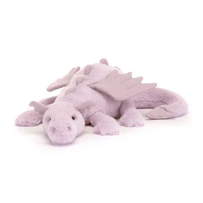 Jellycat - Peluche morbido Drago Lavanda