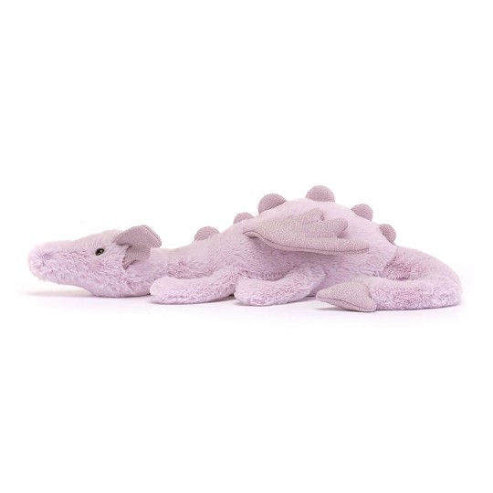 Jellycat - Peluche morbido Drago Lavanda - Taglie Jellycat: S