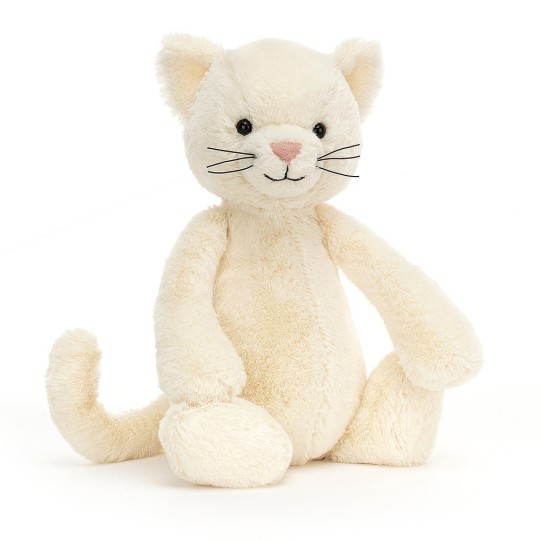 Jellycat - Peluche morbido Gatto Crema - Taglie Jellycat: M