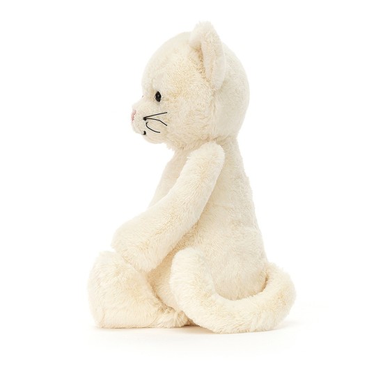 Jellycat - Peluche morbido Gatto Crema