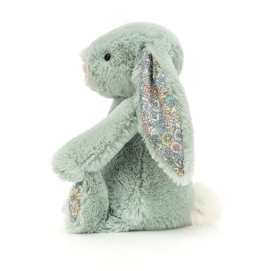 Jellycat - Peluche morbido Coniglio Menta blossom - Taglie Jellycat: S