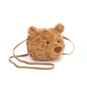 Jellycat - Borsetta peluche Bartolomeo l'orso