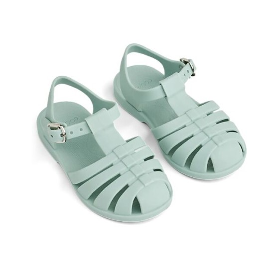 Liewood - Sandali da mare da bagno con cinturino - Bre Sandals - Flessibile e resistente - Taglia Scarpe: 20, Colore Liewood: Ice Blue