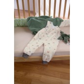 Baby Nest - Sacco nanna con gambe Tog 0.5 (98-104cm) - Colori Baby Nest: Rainbow Ecru