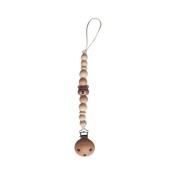 Chewies&more - Clip Portaciuccio in Silicone - Massaggiagengive - Versioni Chewies&more: Orso Nocciola