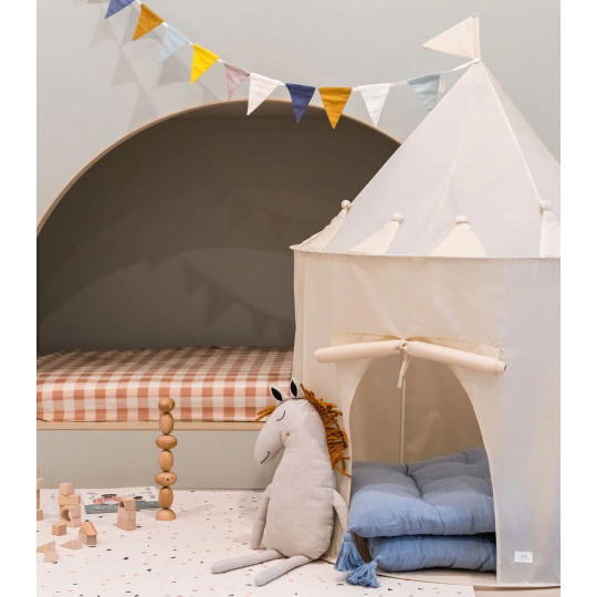 3 Sprouts - Tenda da Gioco - 100% Poliestere Riciclato - Versioni 3 Sprouts: Mandorla