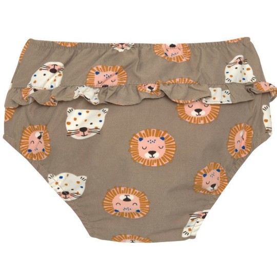 Lässig - Costume contenitivo tg. XXL (24-36 mesi) - Colori Lässig: Wild Cats Choco