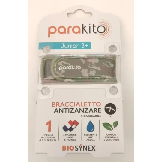 Parakito - Bracciale Kids antizanzare - Colori Parakito: Mimetico