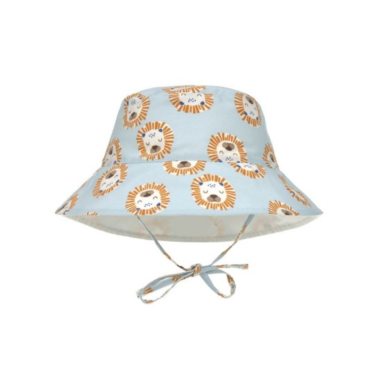 Lässig - Cappello Reversibile 50+UV tg. S (3-6 mesi) - Colori Lässig: Lion Powder Blue